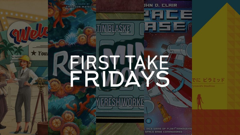 First Take Friday - Welcome to Reefer Madness in the Minty Space Pyramid header