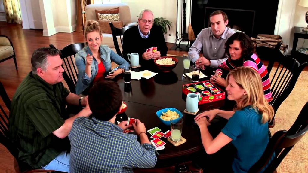 Group playing Apples to Apples