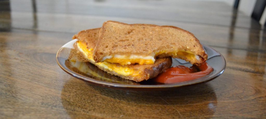 Vegan gluten free grilled cheese