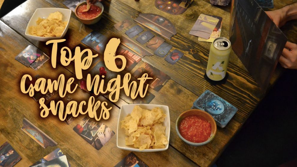 Top 6 Game Night Snacks header