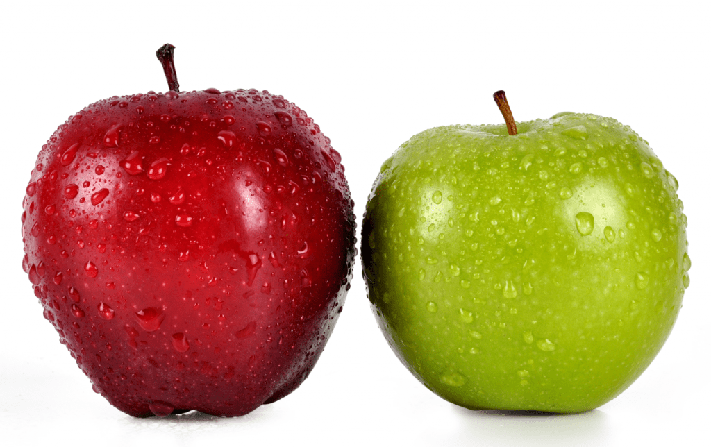 Two apples