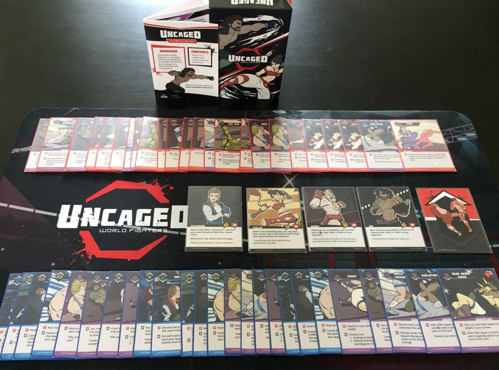 UNCAGED: World Fighters components