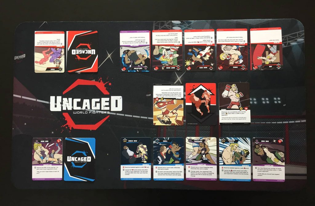 UNCAGED: World Fighters game in progress