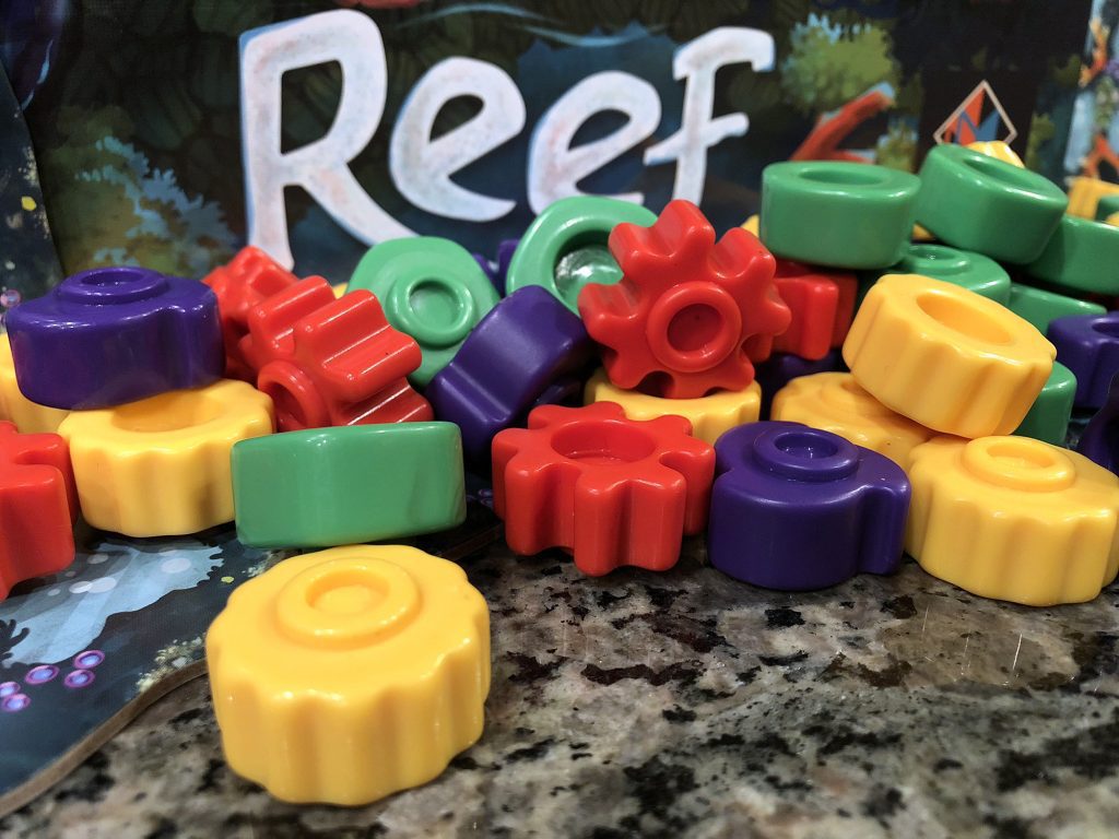 Zoomed in Reef pieces