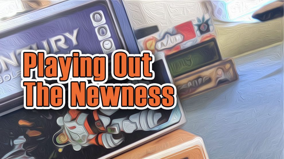 Playing out "The Newness" header