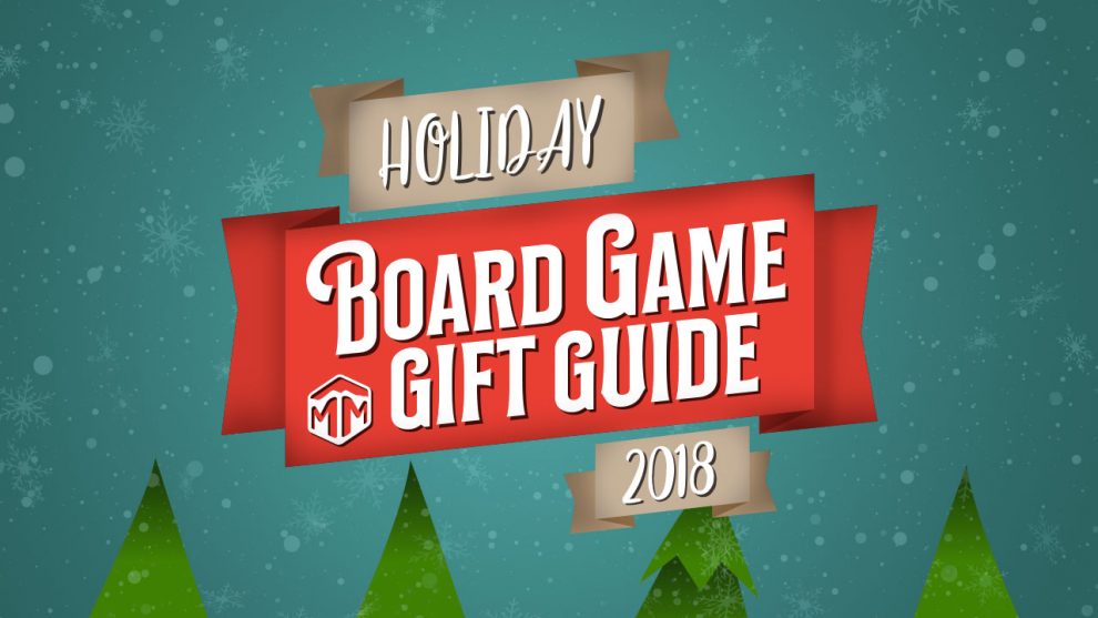 2018 Holiday Board Game Gift Guide header