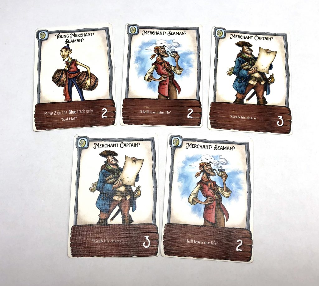 Merchant deck card examples