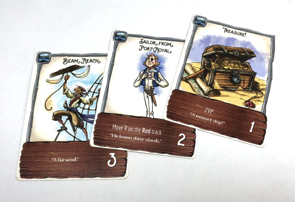 Port deck card examples