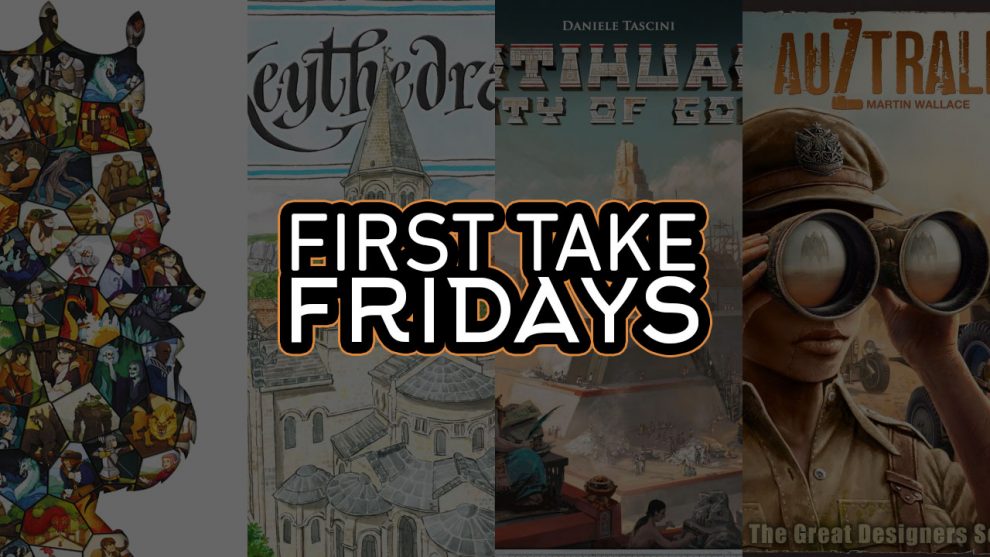 First Take Fridays Teotihuacan: City of Gods, AuZtralia, Keythedral, and Paper Tales header