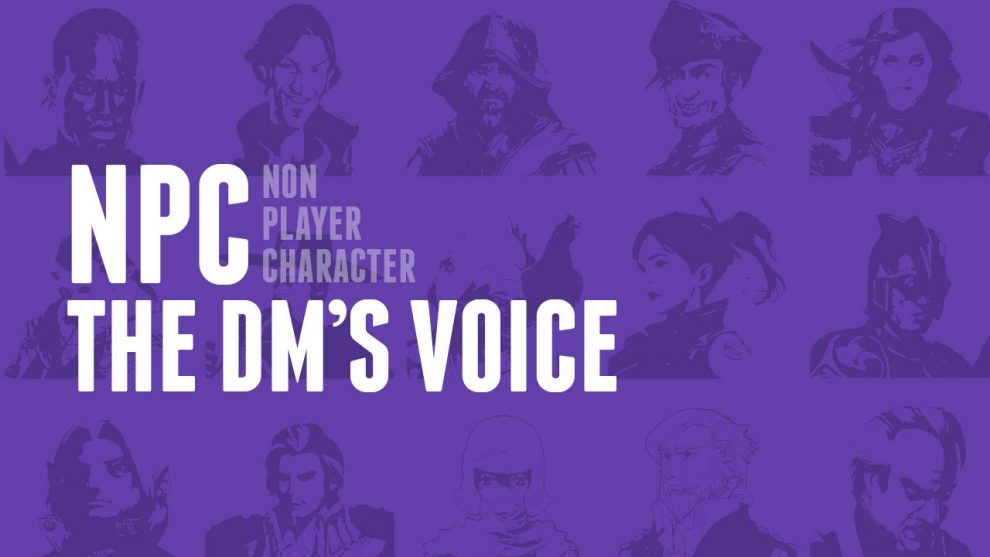 NPC — The DM's Voice header
