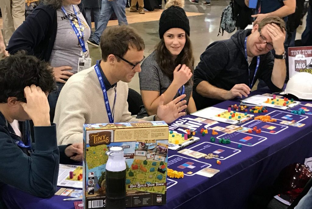 Tiny Towns at Pax Unplugged