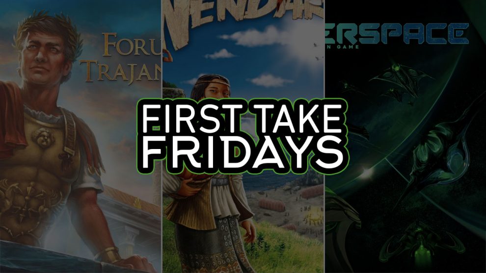 First Take Fridays - Forum Trajanum, Wendake, and Hyperspace header