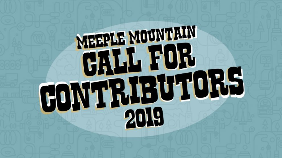 2019 Spring Call for Contributors header