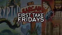 First Take Fridays - Cryptid, Bargain Hunter, and Architects of the West Kingdom header