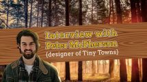 Interview with Peter McPherson, Designer of Tiny Towns header