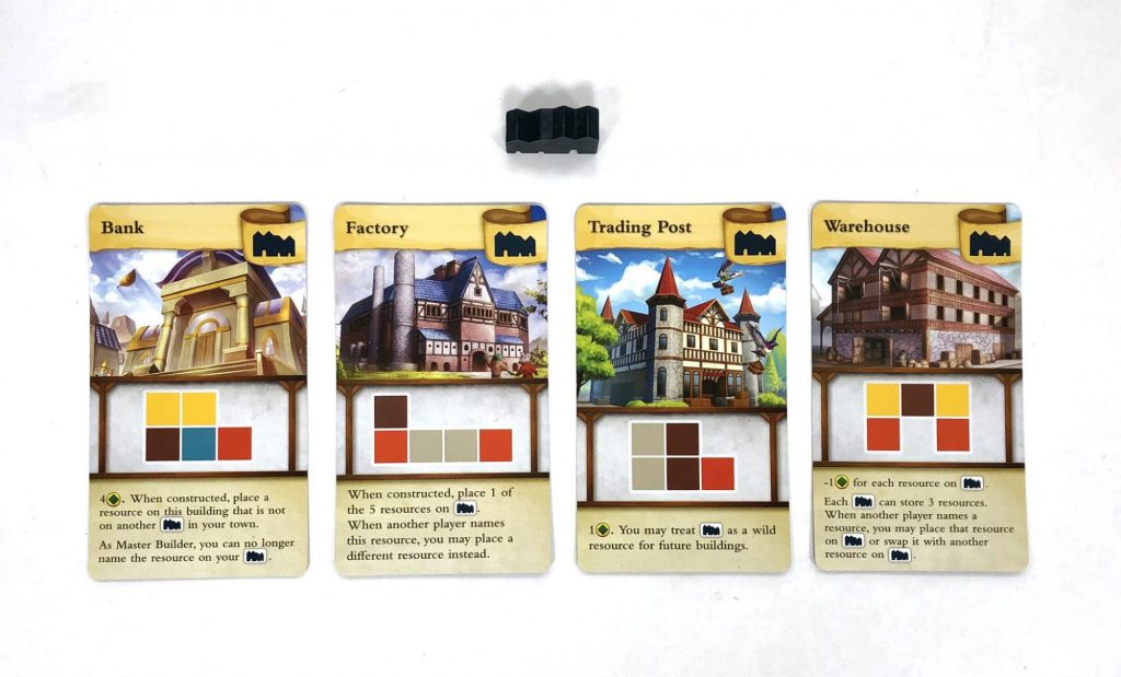 Tiny Towns Factory cards