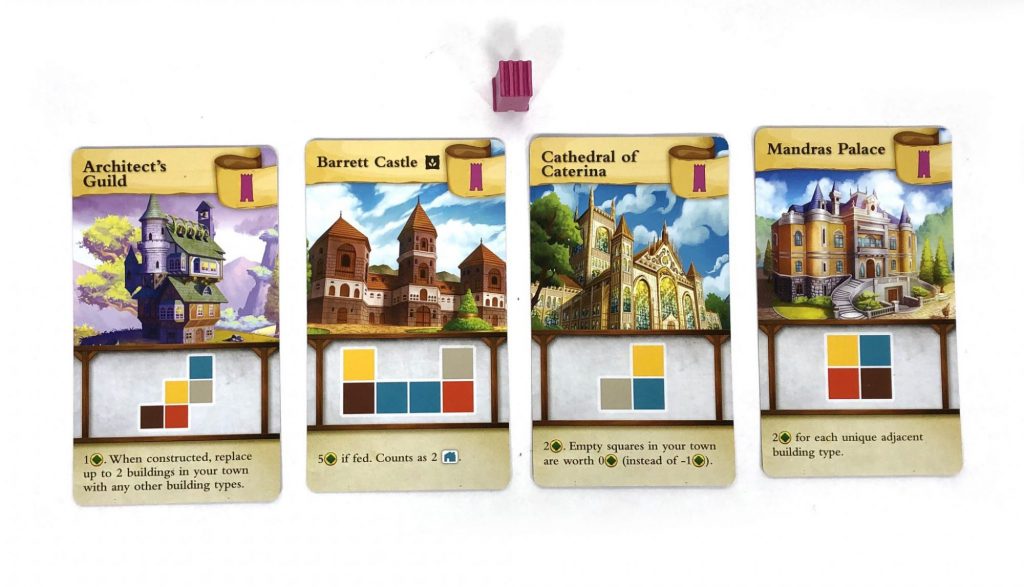 Tiny Towns Monument cards