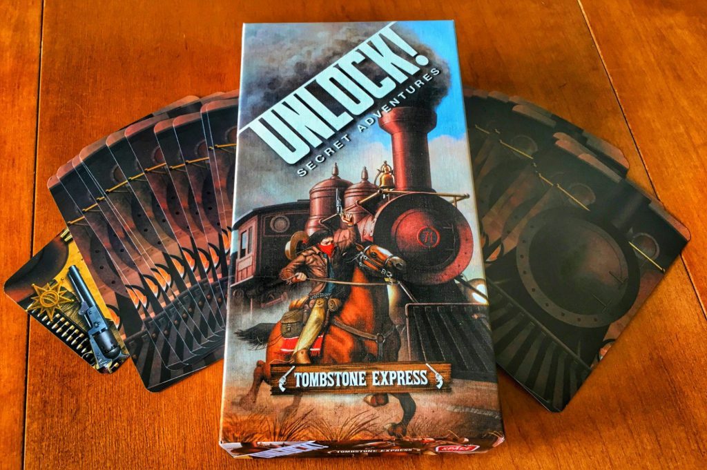 Unlock! Tombstone Express components