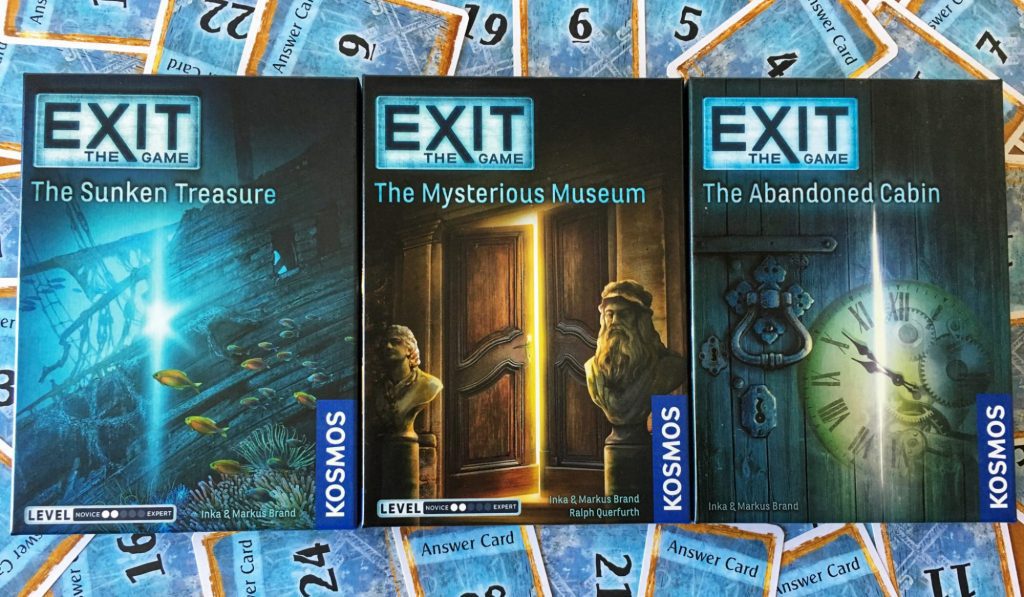 EXiT: Escape Room Card Game - Full Range of EXiT Games - New Titles for  2022