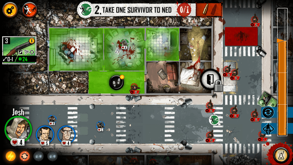 Zombicide: Tactics and Shotguns iOS Review - Board Game Quest