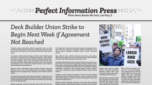 Deck Builder Union Strike to Begin Next Week if Agreement Not Reached thumbnail