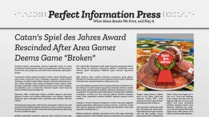 “Settlers of Catan” Spiel des Jahres Award Revoked After Area Gamer Deems Game “Broken” thumbnail