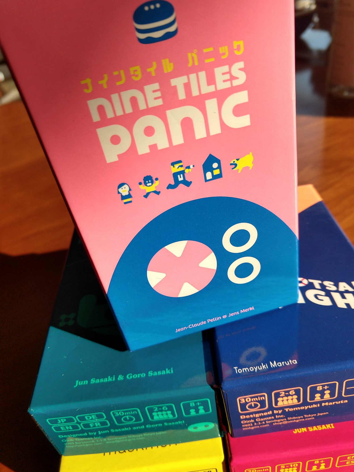 Nine Tiles Panic Game Review — Meeple Mountain