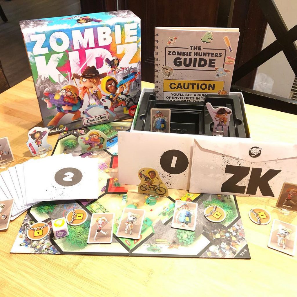 Zombie Kidz Evolution, Board Game