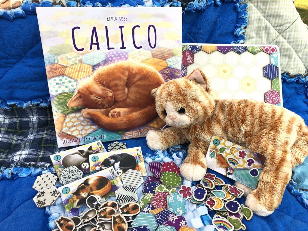 calico kitty quilt