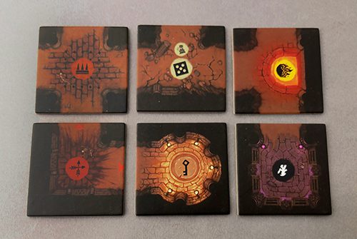 The six major tile types of Sub Terra 2