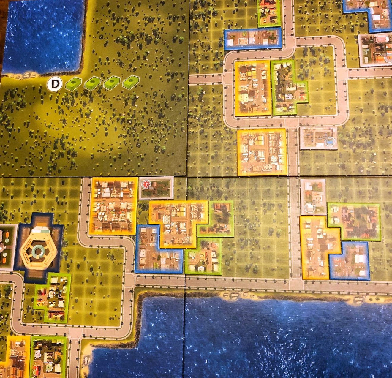 Cities Skylines Le Dedans de la Boîte - Board Game