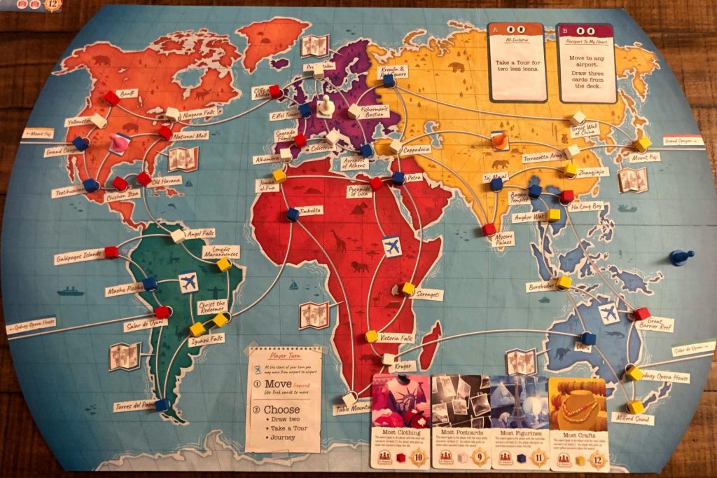 Underdog Games Trekking The World - The Award-Winning Board Game for Family  Night | Explore The Wonders of The World | Perfect for Kids & Adults 