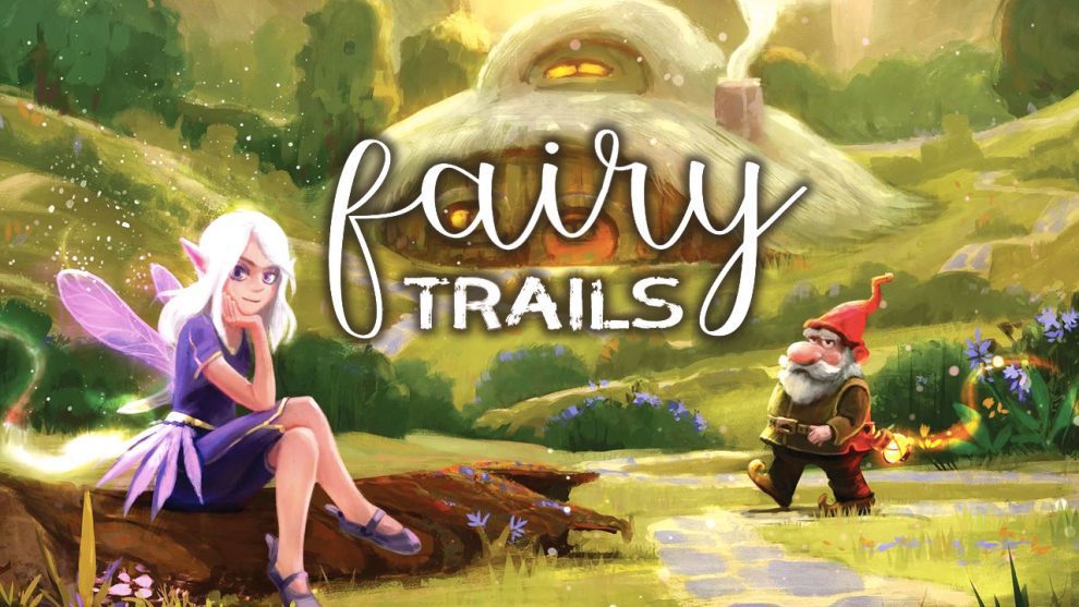 Fairy Trails - Enchanting Game for 2, Ages 8+, 1-2 Players, 20 Min 