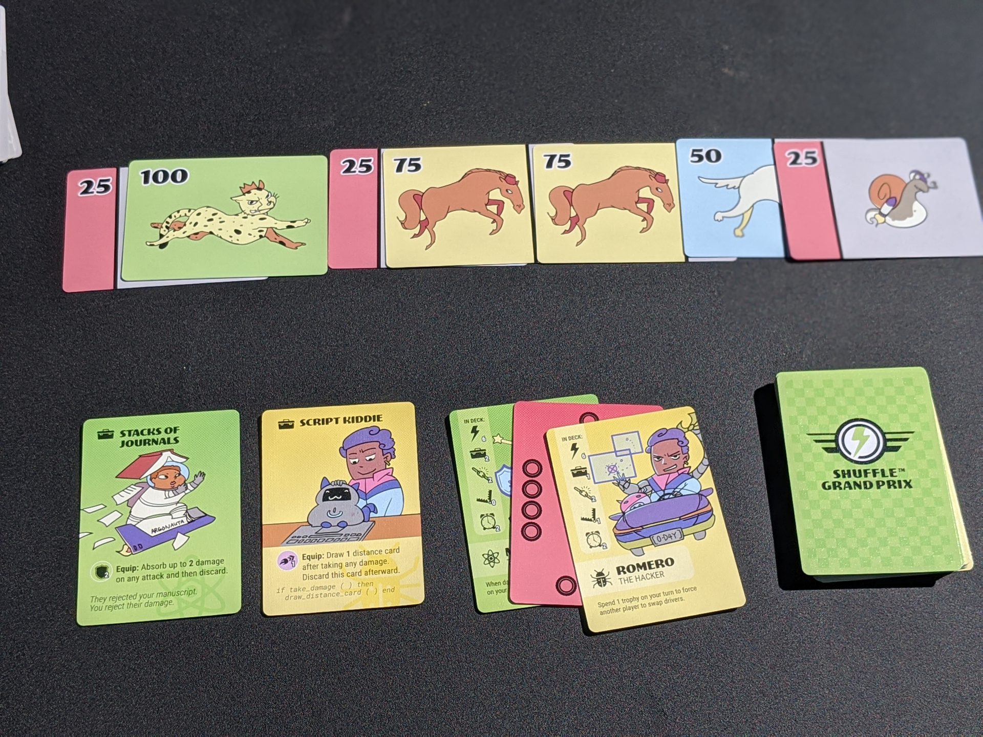 Shuffle Grand Prix Game Review — Meeple Mountain