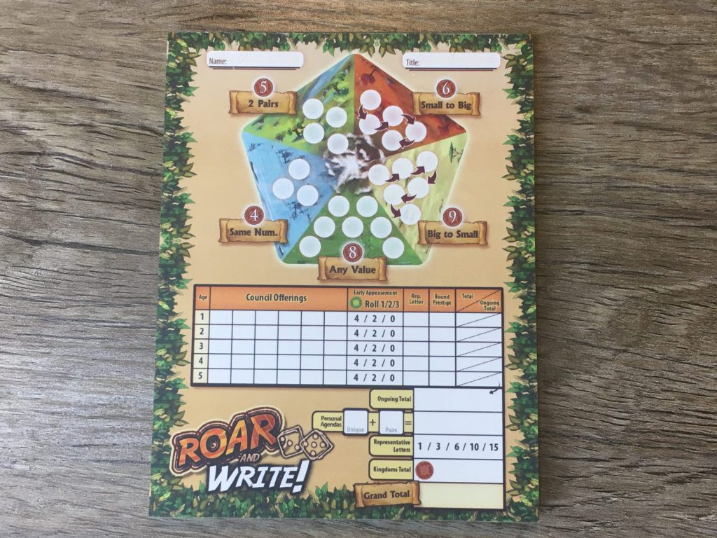 Roar and Write! An Animal Kingdoms Game by Galactic Raptor Games