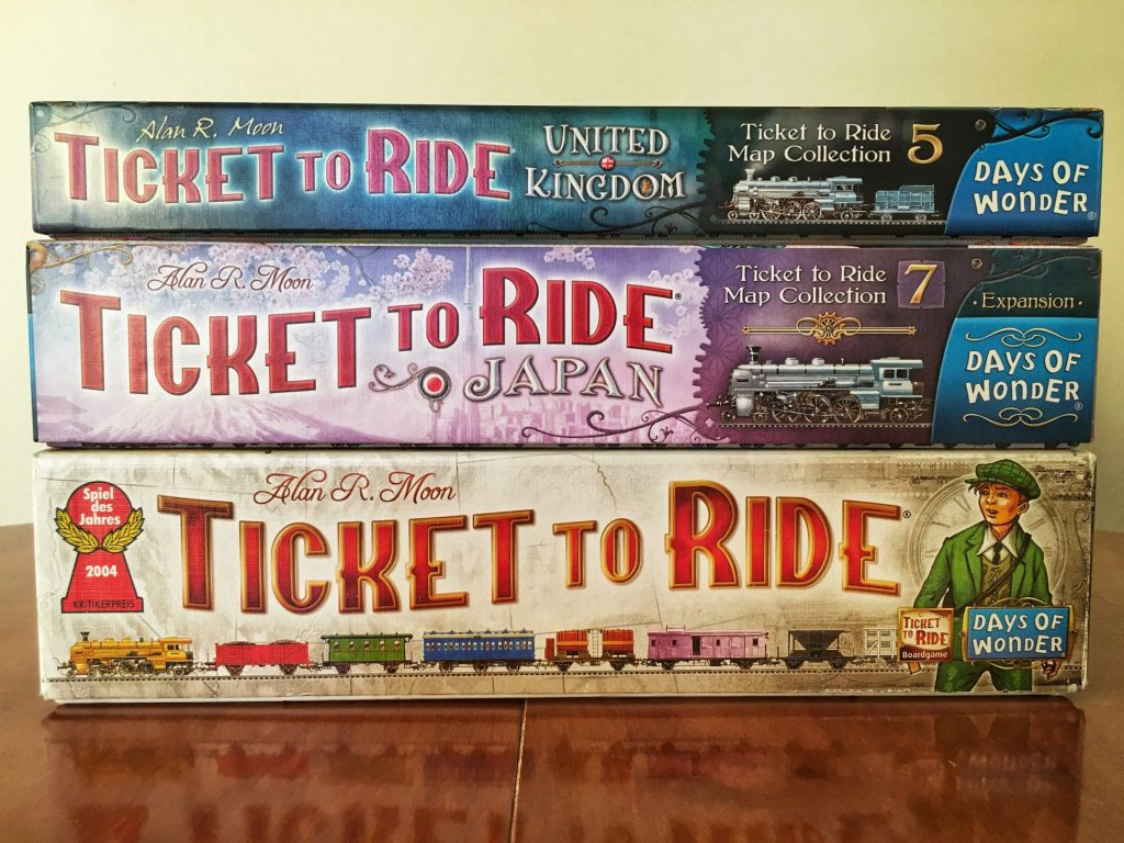 Ticket to Ride: Japan & Italy Map 7 Strategy Board Game for ages 8