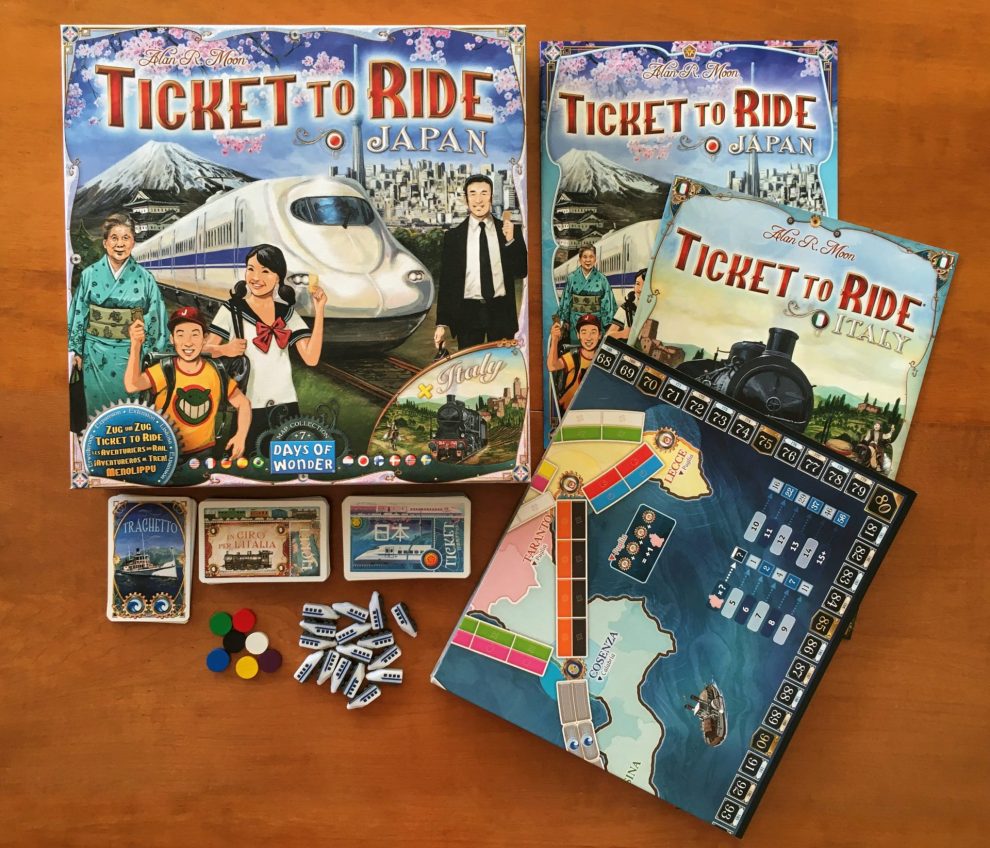 Ticket to Ride Map Collection Volume 7 Japan & Italy Game Review