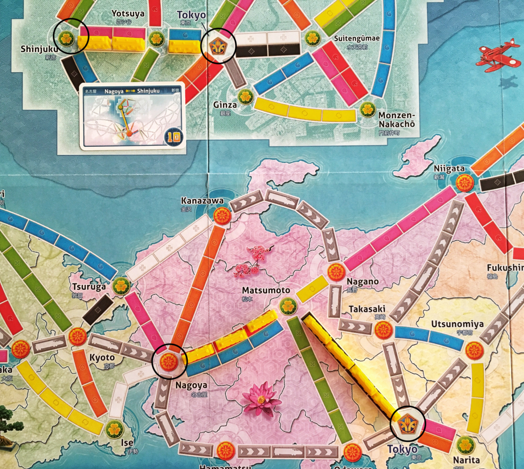 Ticket to Ride: Japan & Italy Map 7 Strategy Board Game for ages 8