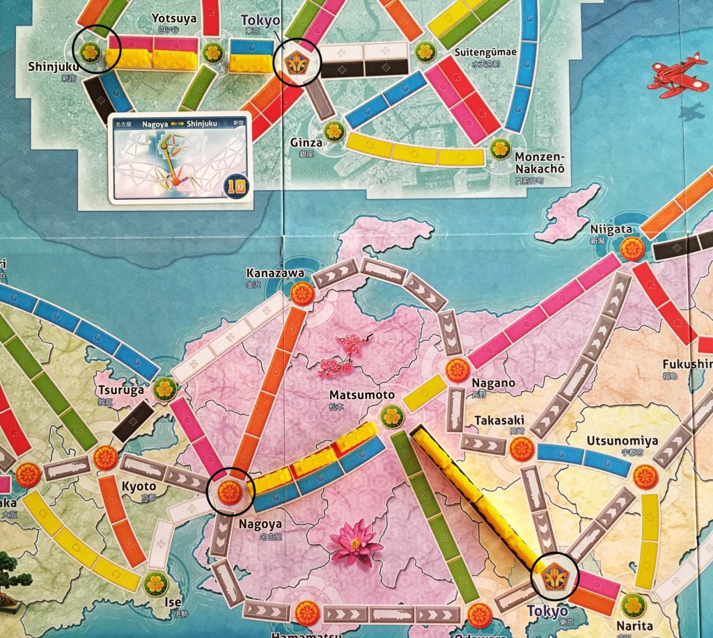 Ticket to Ride: Japan & Italy Map 7 Strategy Board Game for ages 8 and up,  from Asmodee