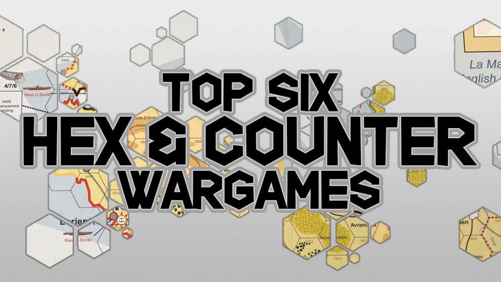 Top 6 Hex and Counter Wargames — Meeple Mountain