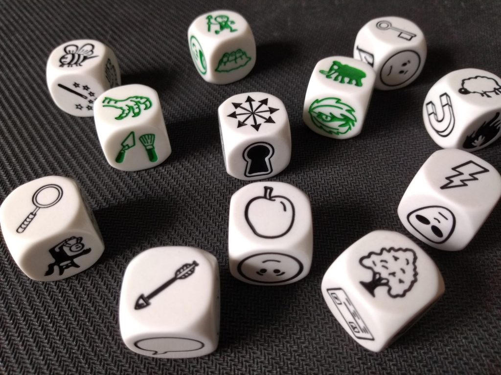 Story cubes: ideas and resources – On the same page