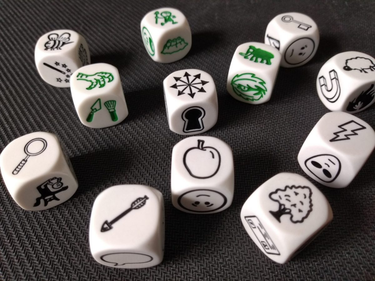 Rolling and Writing The Definitive Guide to Storytelling Dice — Meeple