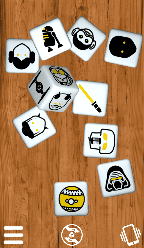 creative writing dice game