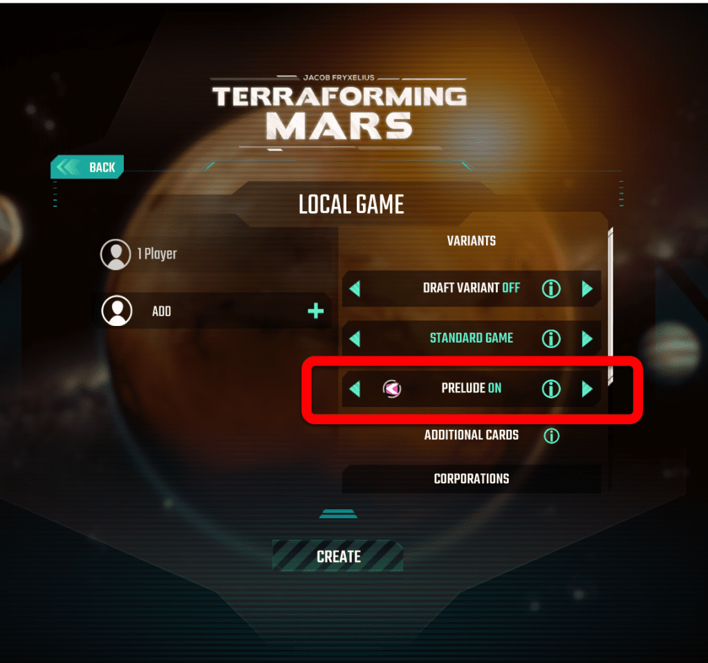 When starting a new game, check under Variants to ensure Prelude is turned on