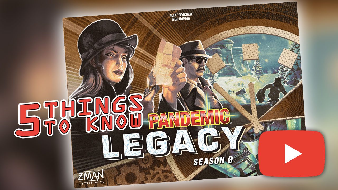 Pandemic Legacy Season 0 Board Game | Board Game for Adults and Family |  Cooperative Board Game | Ages 14+ | 2 to 4 Players | Average Playtime 60