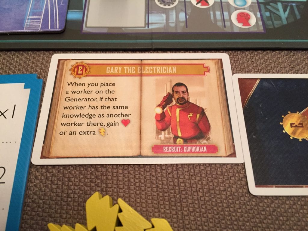 Dystopia Worker Card With Description