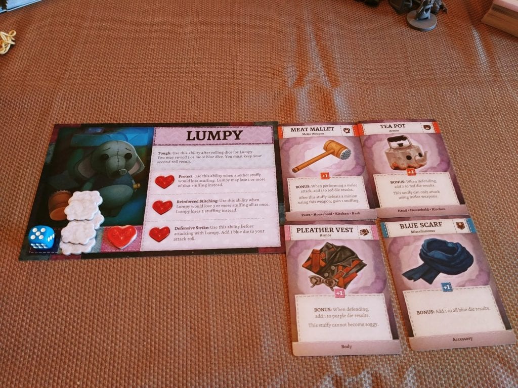Character Card Layout example
