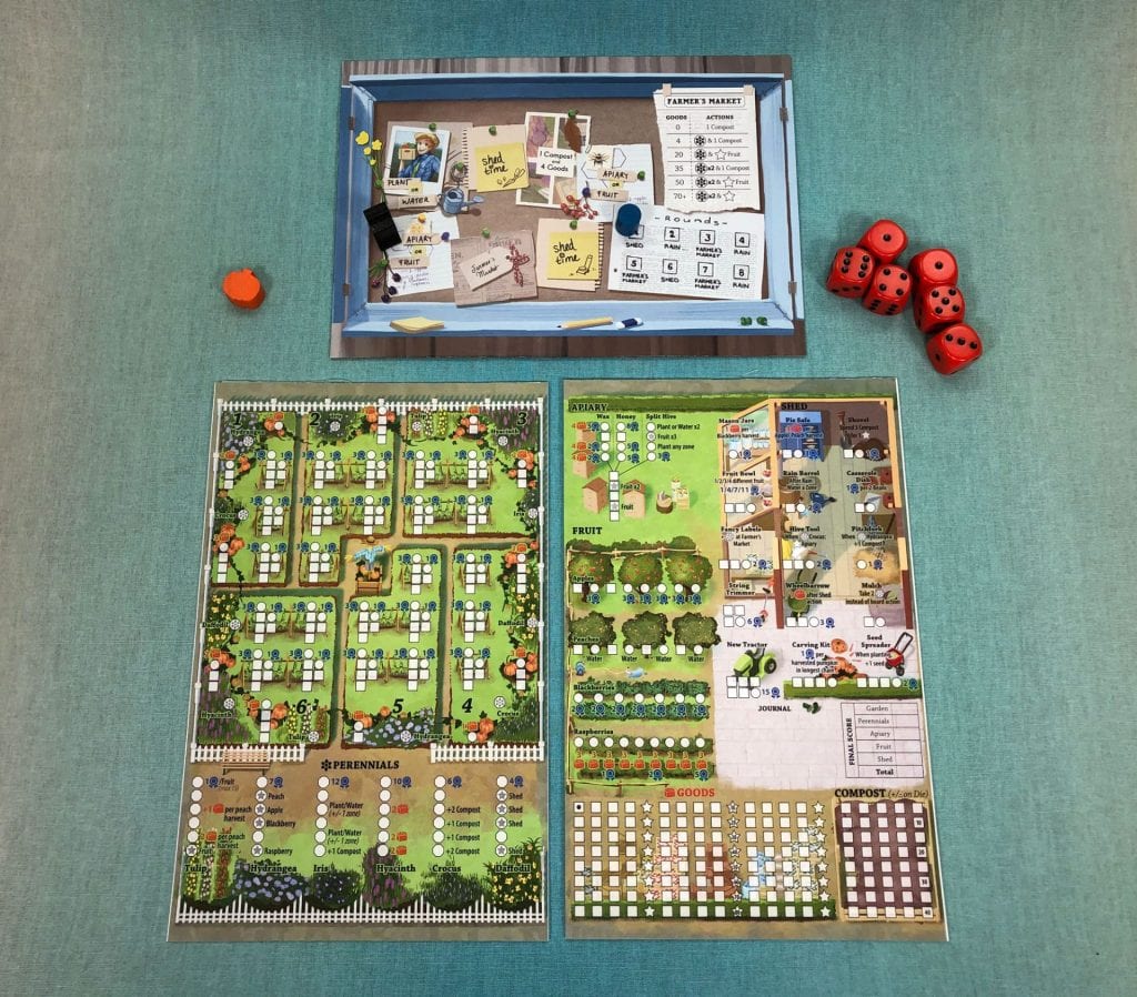 Farmer Board Game Meeple