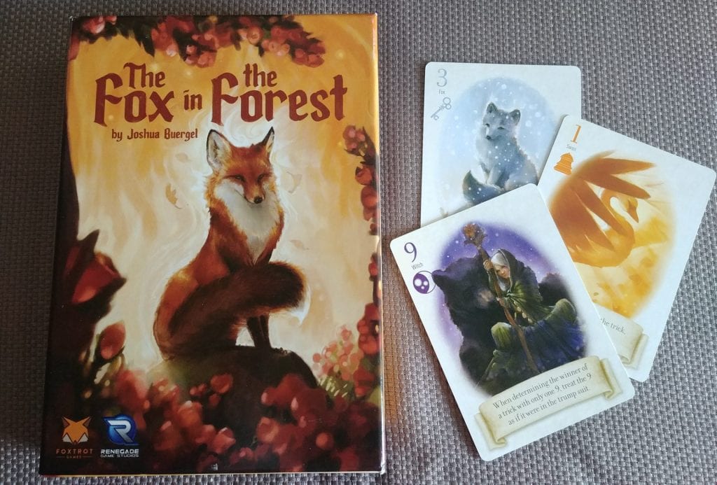 Box and Card art from the Fox in the Forest