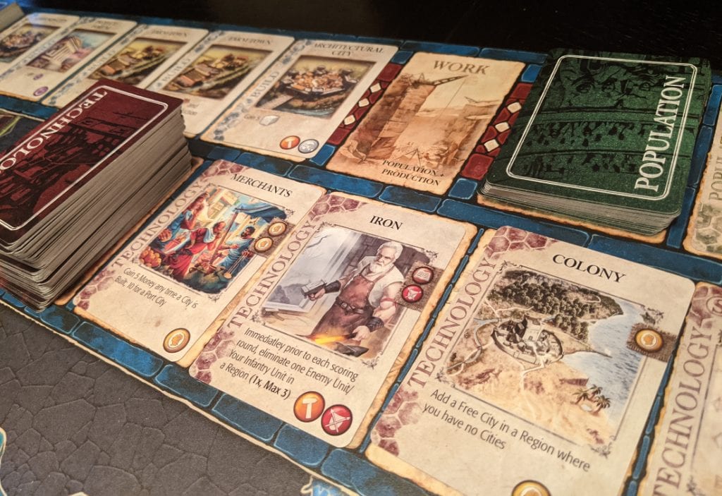 Mosaic: A Story of Civilization - Strategy Board Game for Adults and Family, Fast, Fun, Action-Selection and Area Control Game, 2-6 Players, Ages 14 and Up